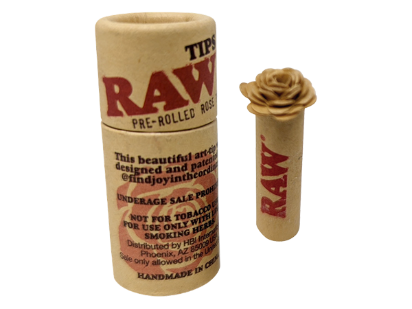 RAW Pre-Rolled Rose Tip